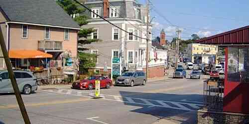 Rue principale de Wolfeboro webcam - Laconia