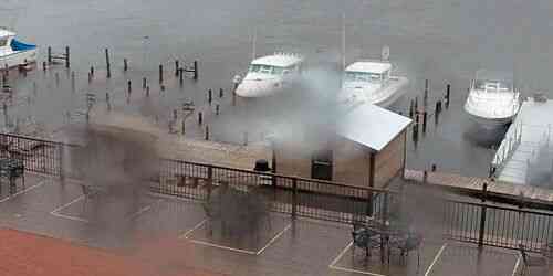 LIVE: Berth with boats and yachts on the shores of Lake Rainey - Baudette