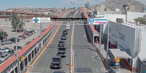 Zaragoza Bridge webcam - Ciudad Juarez