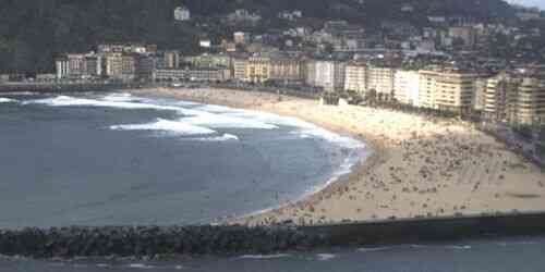 LIVE: Zurriola Beach - Donostia