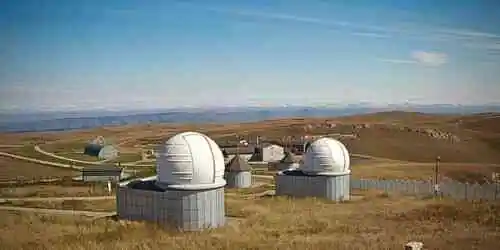Caucasus Mountain Observatory (MSU) Webcam