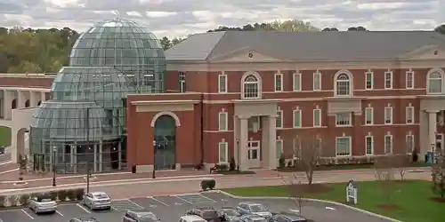 Fine Arts Center in Christopher Newport University Webcam