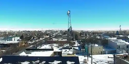 View of the city from above Webcam
