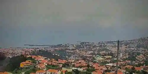 Panorama de la ciudad de Funchal Cámara web