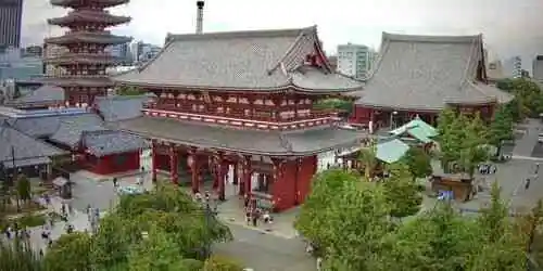 Puerta Hōzōmon Cámara web