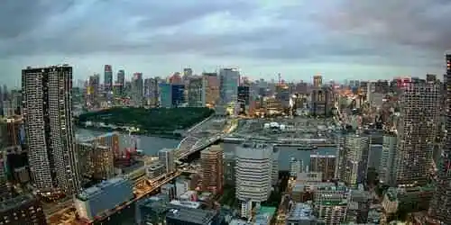 Distrito de Kachidoki Cámara web