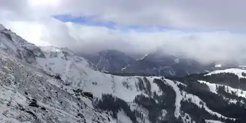 Panorama des montagnes à proximité Caméra web