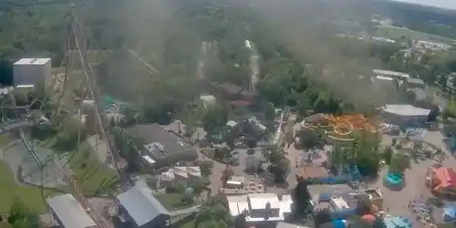 Panoramic view of Kings Island Park Webcam