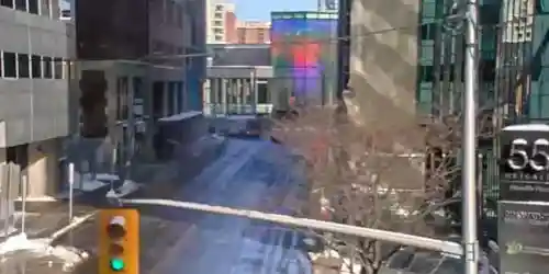 Queen street, National Arts Centre Webcam