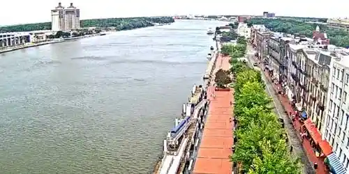 River Street, le complexe de golf Westin Savannah Harbour Caméra web