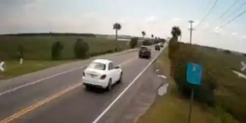 Traffic on Ben Sawyer Boulevard on Sullivans Island Webcam