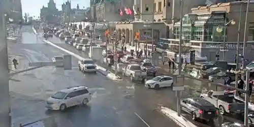 Wellington Street towards Parliament Hill Webcam