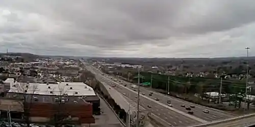 Western part of the city, panorama from above Webcam